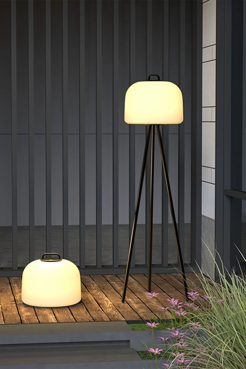 Kettle Tripod Rechargeable Floor Lamp - view 3 | morylighting