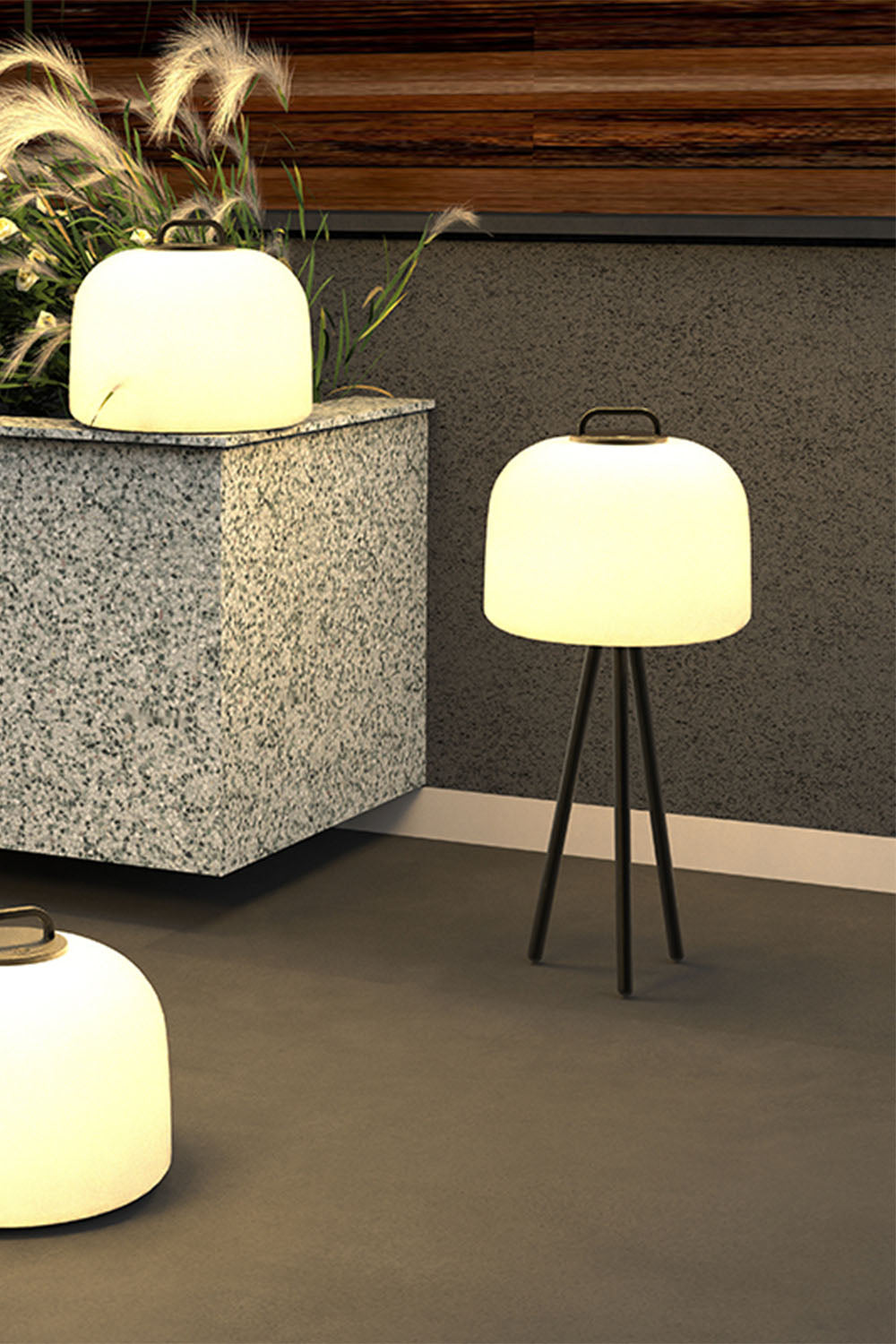 Kettle Tripod Rechargeable Floor Lamp - view 5 | morylighting