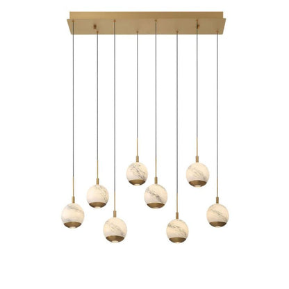Kimma Lights Linear LED Chandelier