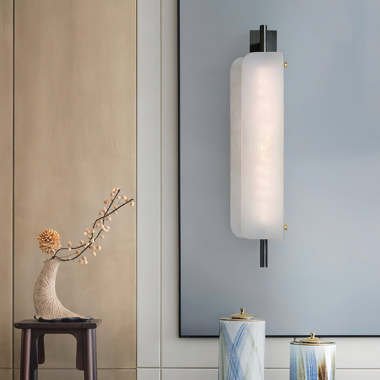 Kinkairo Alabaster Wall Lamp