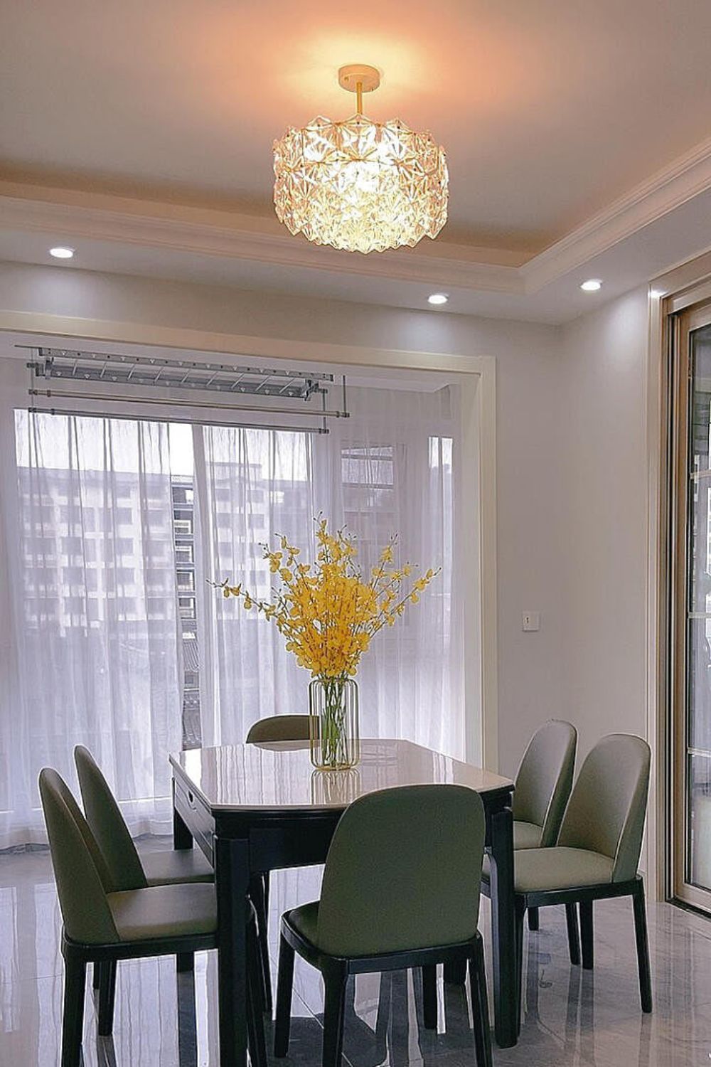 Kinkeldey Crystal Prism Chandelier - morylighting