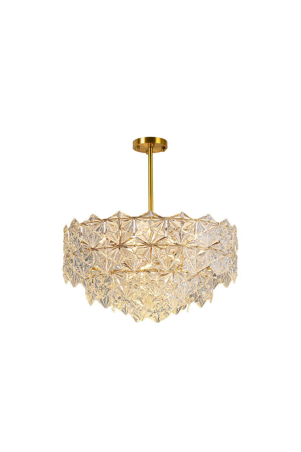 Kinkeldey Crystal Prism Chandelier - morylighting