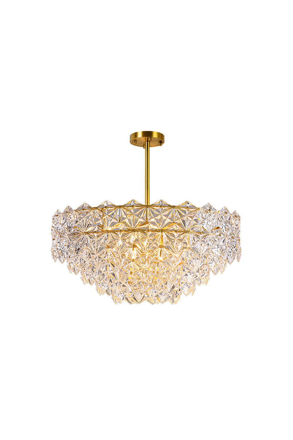 Kinkeldey Crystal Prism Chandelier - morylighting