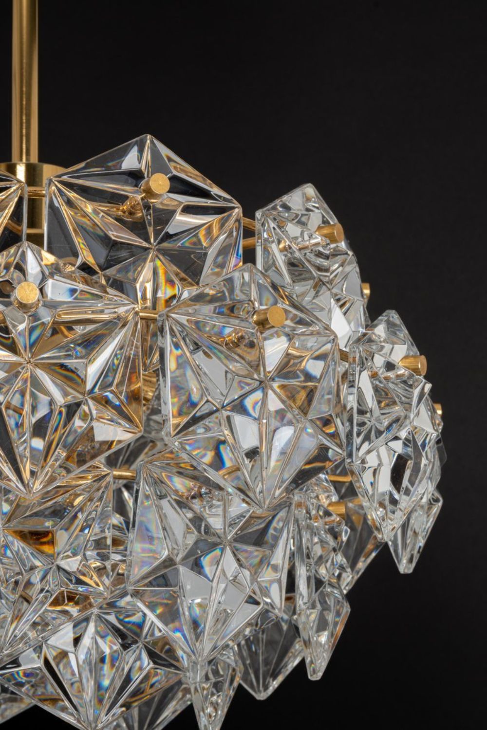 Kinkeldey Crystal Prism Chandelier - morylighting