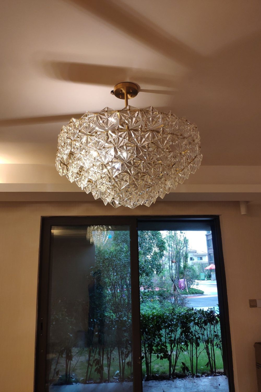 Kinkeldey Crystal Prism Chandelier - morylighting