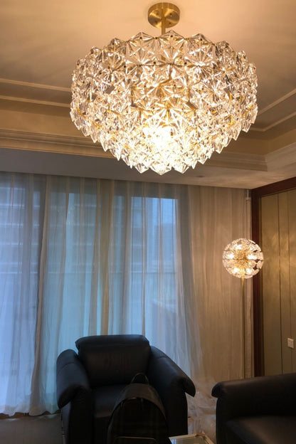 Kinkeldey Crystal Prism Chandelier - morylighting