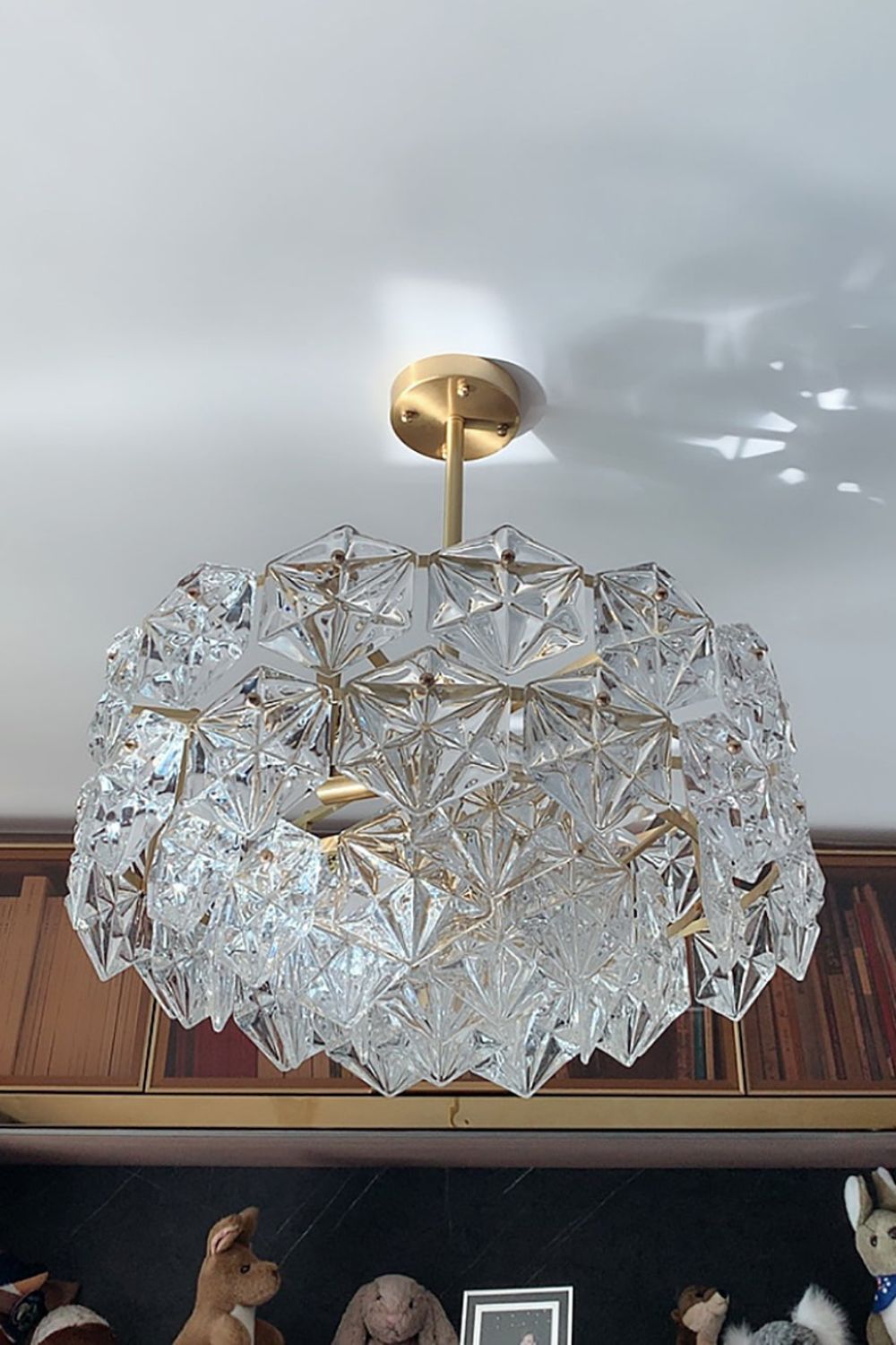 Kinkeldey Crystal Prism Chandelier - morylighting