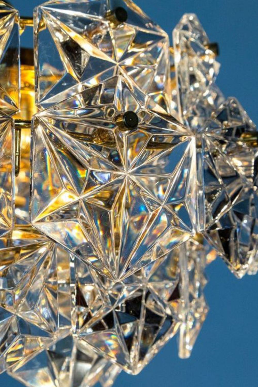 Kinkeldey Crystal Prism Chandelier - morylighting