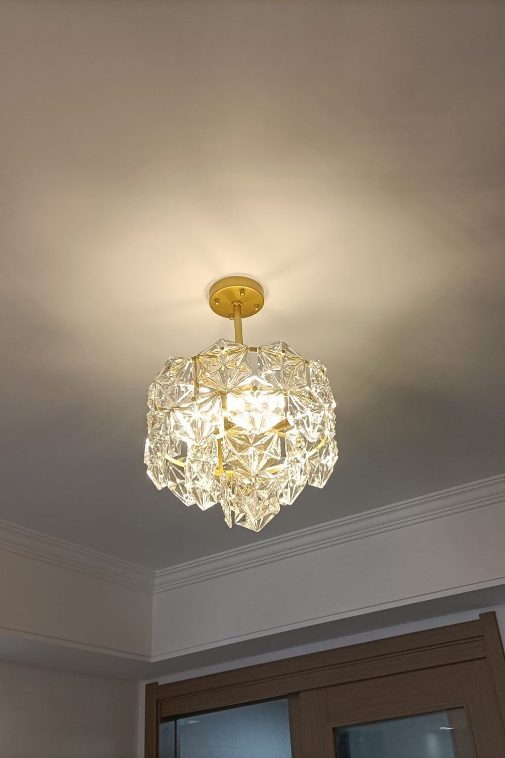 Kinkeldey Crystal Prism Chandelier - morylighting