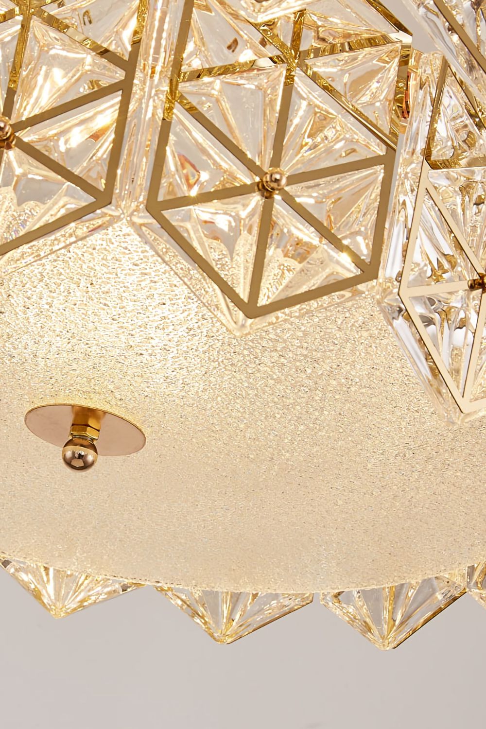 Kinkeldey Crystal Prism Chandelier - morylighting