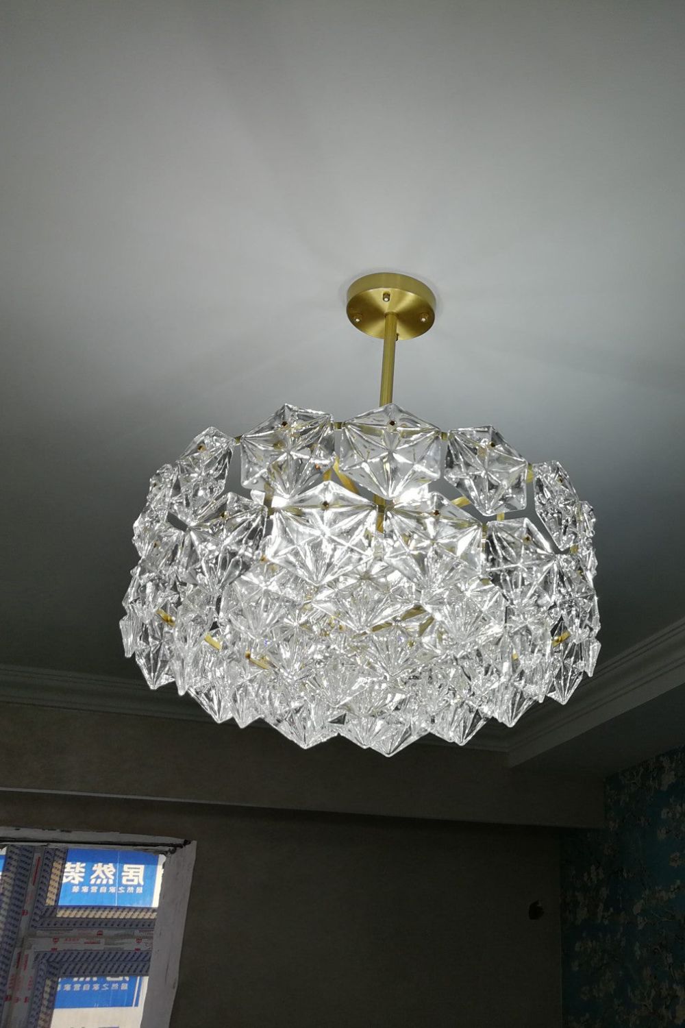Kinkeldey Crystal Prism Chandelier - morylighting