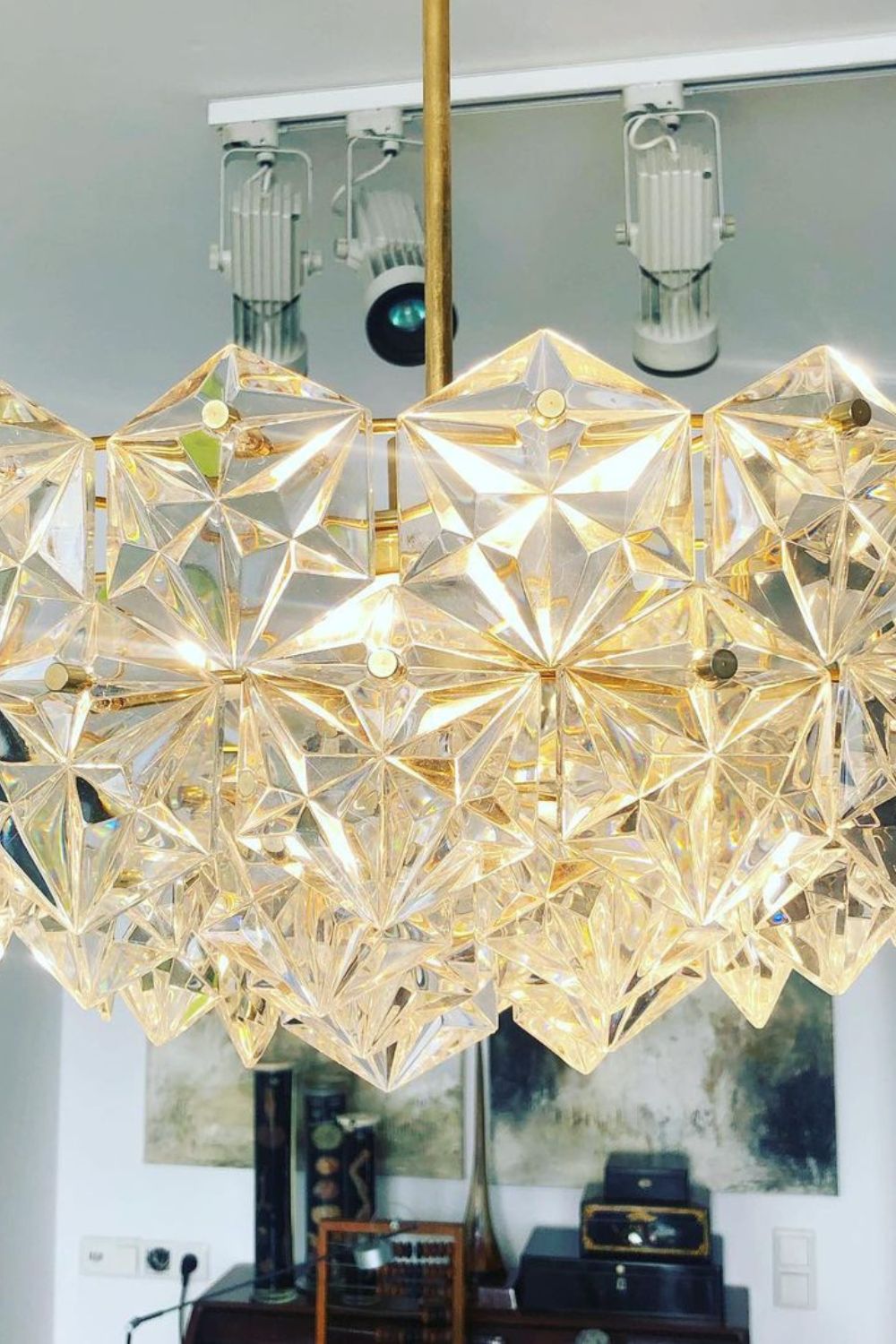 Kinkeldey Crystal Prism Chandelier - morylighting