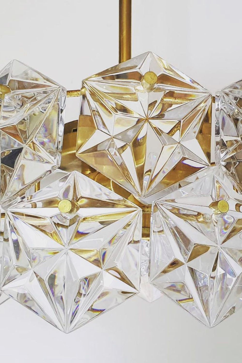 Kinkeldey Crystal Prism Chandelier - morylighting