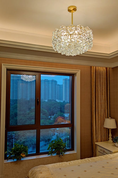 Kinkeldey Crystal Prism Chandelier - morylighting