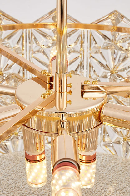 Kinkeldey Crystal Prism Chandelier - morylighting