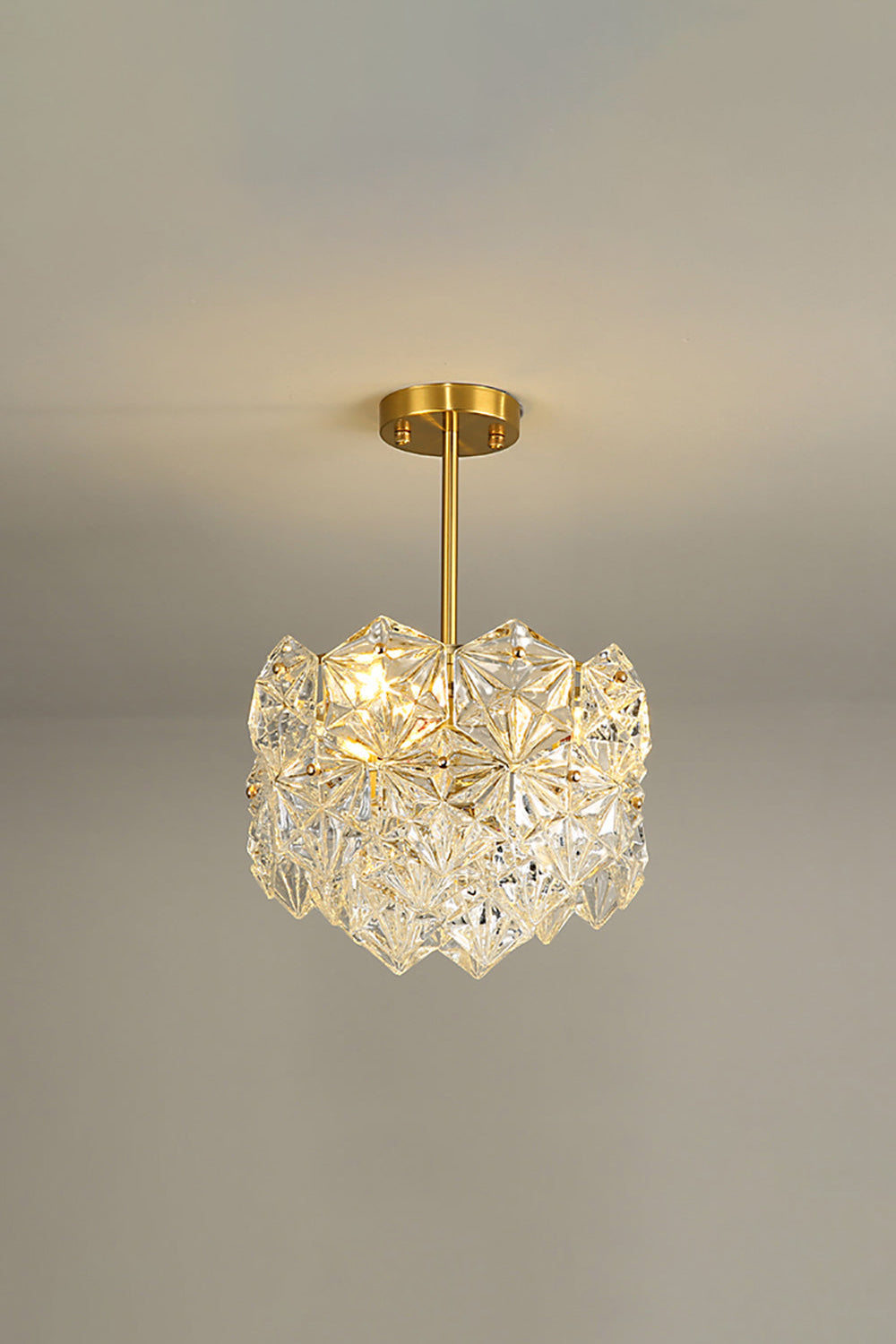 Kinkeldey Crystal Prism Chandelier - morylighting