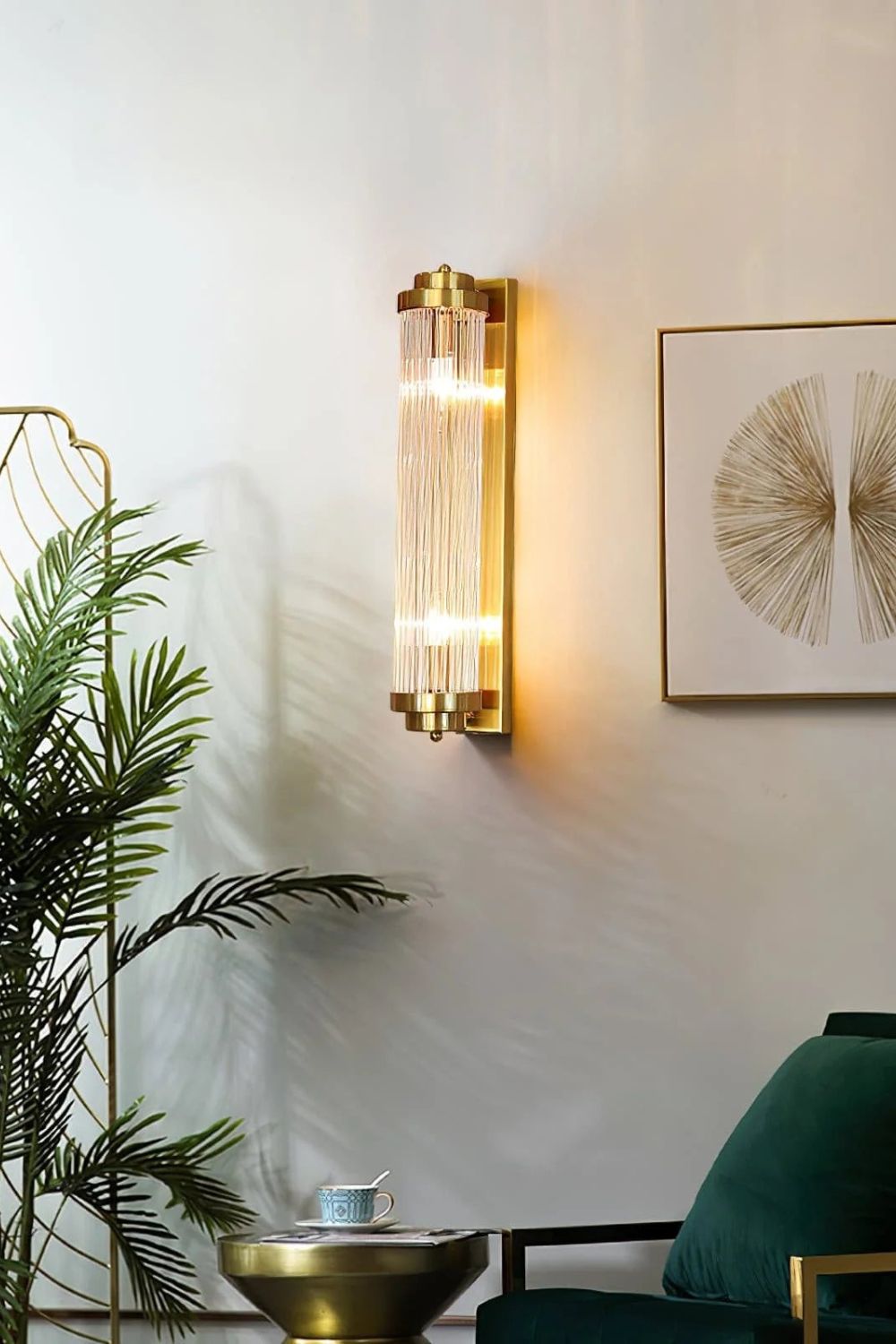 Kristy Mirror Front Vanity Wall Lamp - view 3 | morylighting