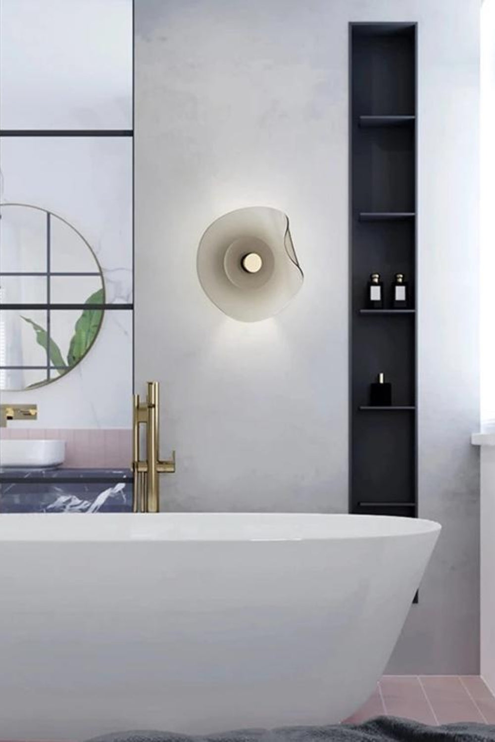 LG87 Glass Wall Lamp - view 3 | morylighting