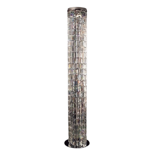 Modern Luxury Crystal Cylinder Flush Mounted Chandelier