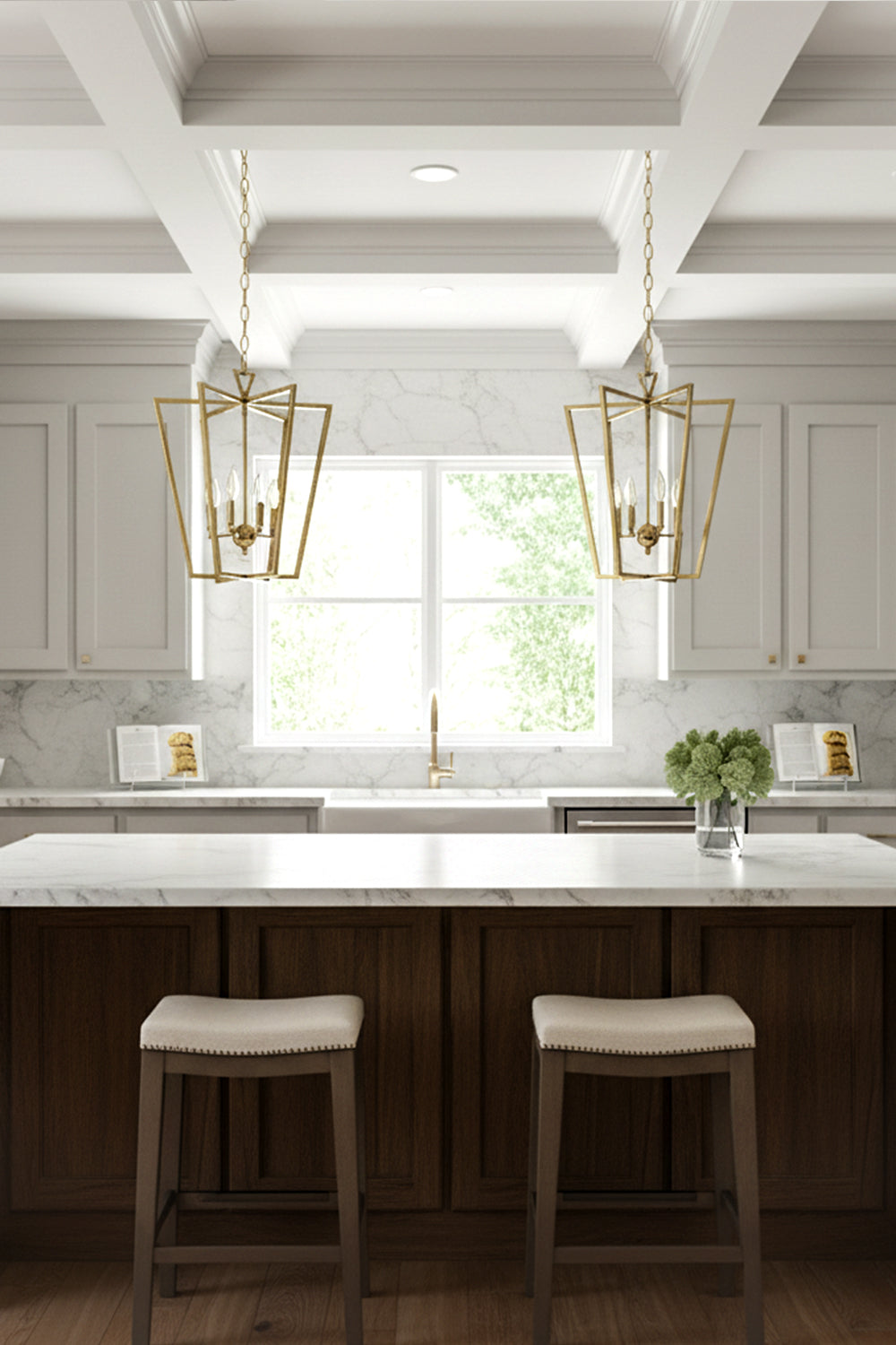Lantern-shaped chandelier - view 8 | morylighting