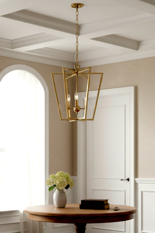 Lantern-shaped chandelier - view 2 | morylighting