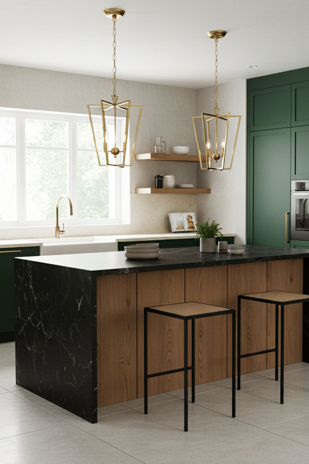 Lantern-shaped chandelier - view 7 | morylighting