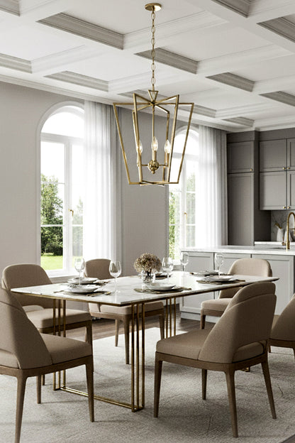 Lantern-shaped chandelier - view 6 | morylighting