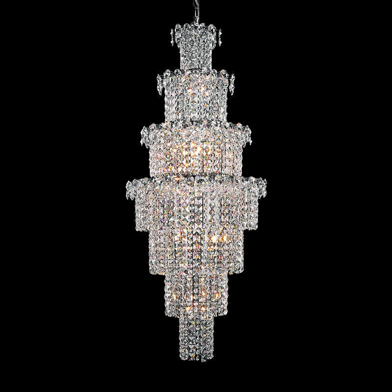 Morylighting Grand Lumina K9 Crystal Chandelier - Background Shot