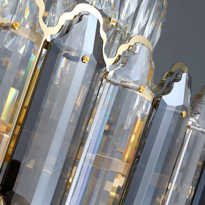 Morylighting Grand Radiance Round Crystal Chandelier - Background Shot