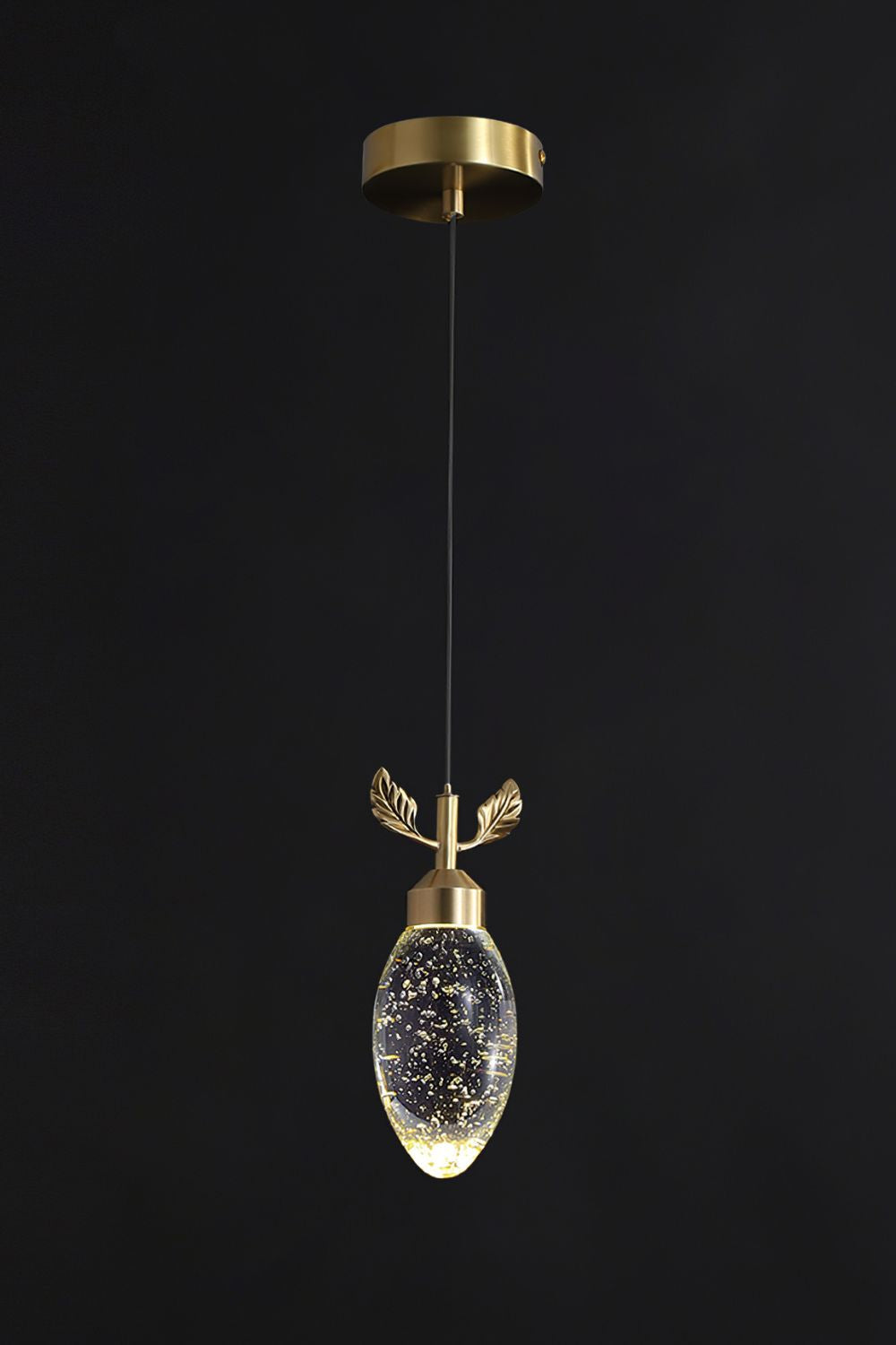 Leaves Water Drops Pendant Light - morylighting