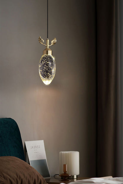 Leaves Water Drops Pendant Light - morylighting