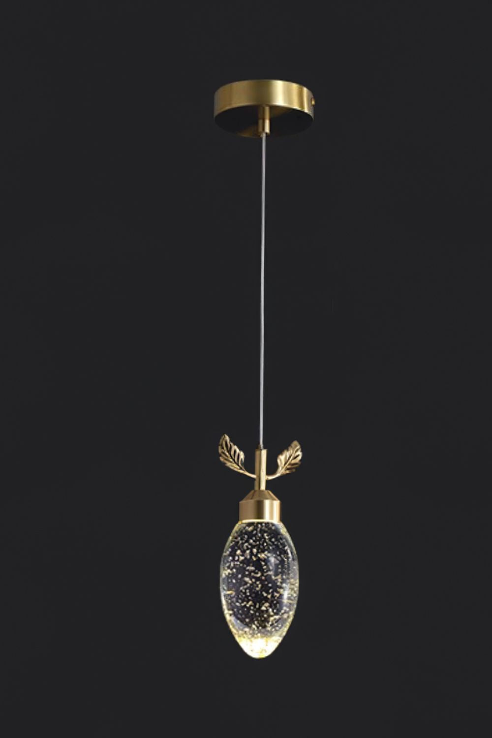 Leaves Water Drops Pendant Light - morylighting