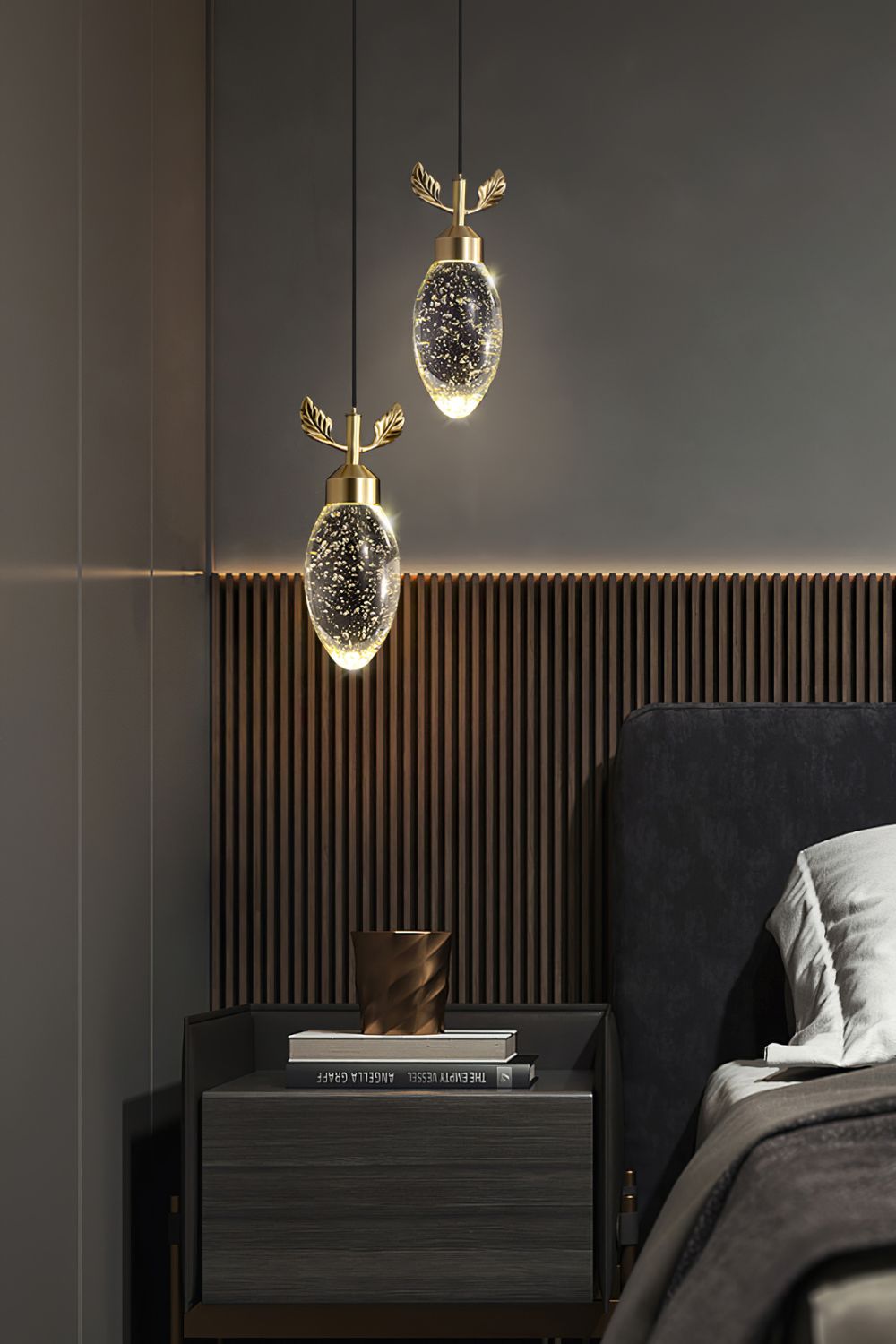 Leaves Water Drops Pendant Light - morylighting