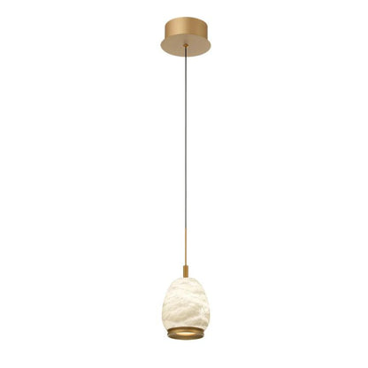 Morylighting Alabaster Orb LED Pendant - Background Shot