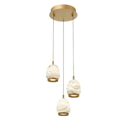 Morylighting Alabaster Orb LED Pendant - Background Shot