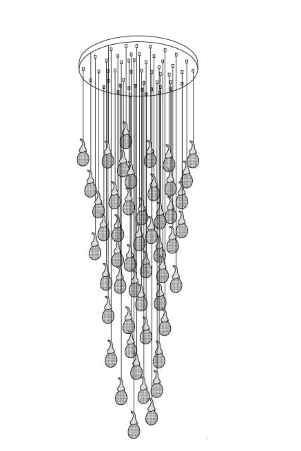 Leo Bubble Chandelier - morylighting