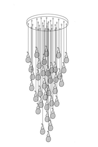 Leo Bubble Chandelier - morylighting