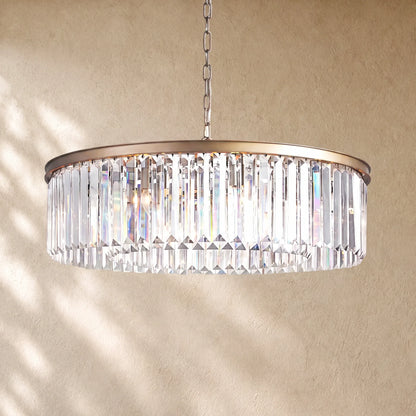 Leylend Crystal Round Chandelier