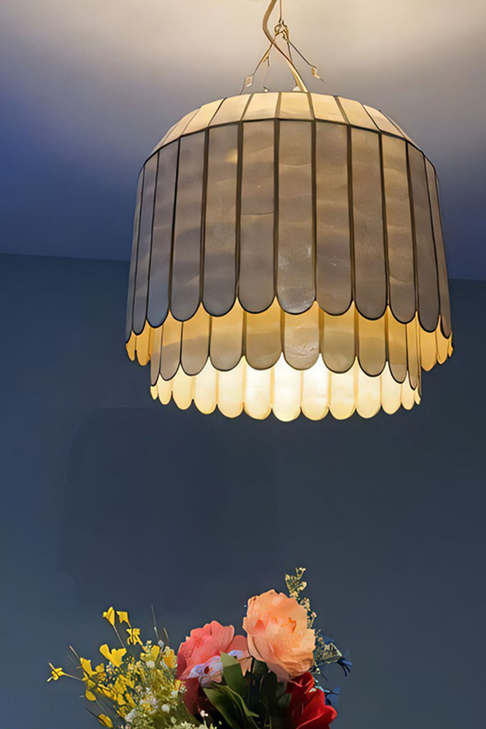 Light Luxury Shell Chandelier - view 11 | morylighting