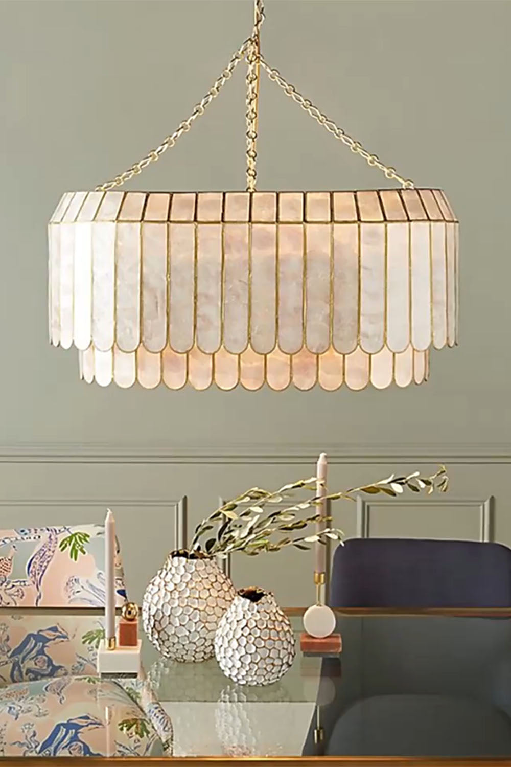 Light Luxury Shell Chandelier - view 8 | morylighting