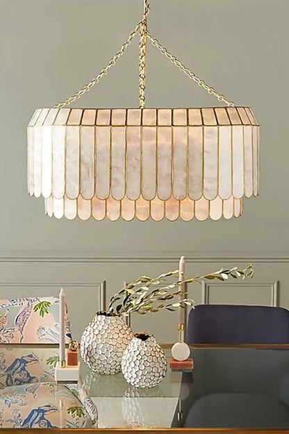 Light Luxury Shell Chandelier - view 8 | morylighting