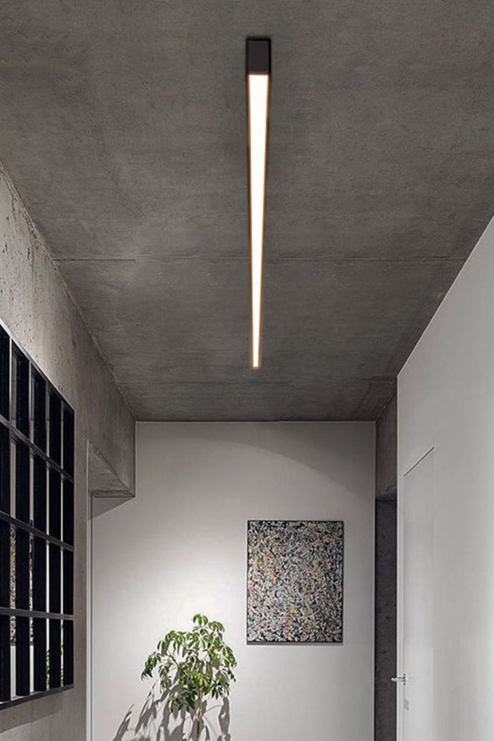 Modern Ligne Ceiling Light - view 6 | morylighting