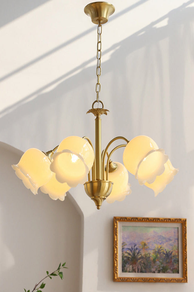 Flowers Lily of the Valley Chandelier - view 10 | morylighting