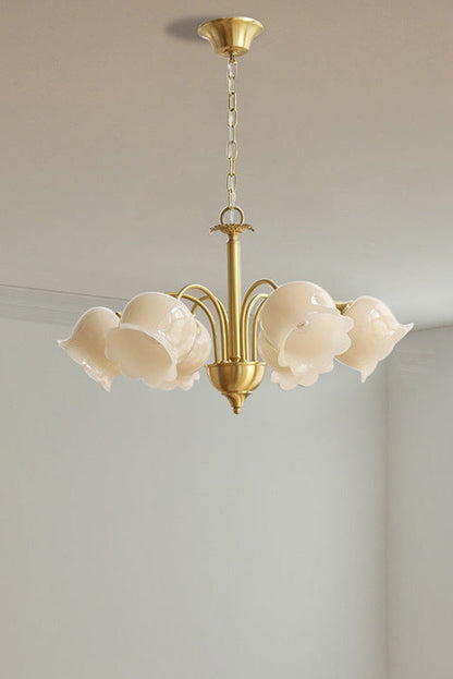 Flowers Lily of the Valley Chandelier - view 3 | morylighting