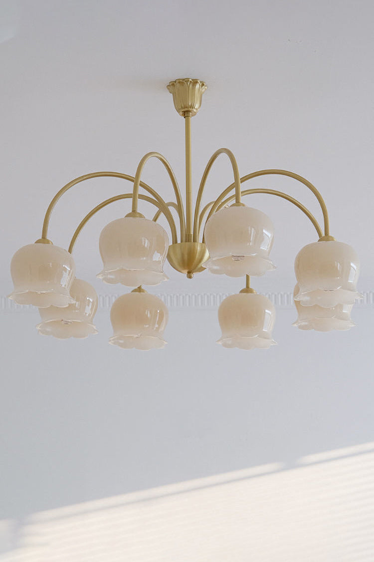 Flowers Lily of the Valley Chandelier - view 5 | morylighting
