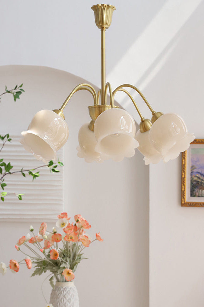 Flowers Lily of the Valley Chandelier - view 8 | morylighting