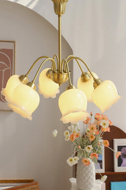 Flowers Lily of the Valley Chandelier - view 9 | morylighting