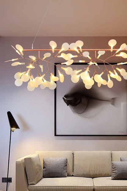 Linear Branch Firefly Chandelier - view 8 | morylighting