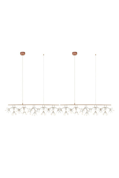 Linear Branch Firefly Chandelier - view 10 | morylighting