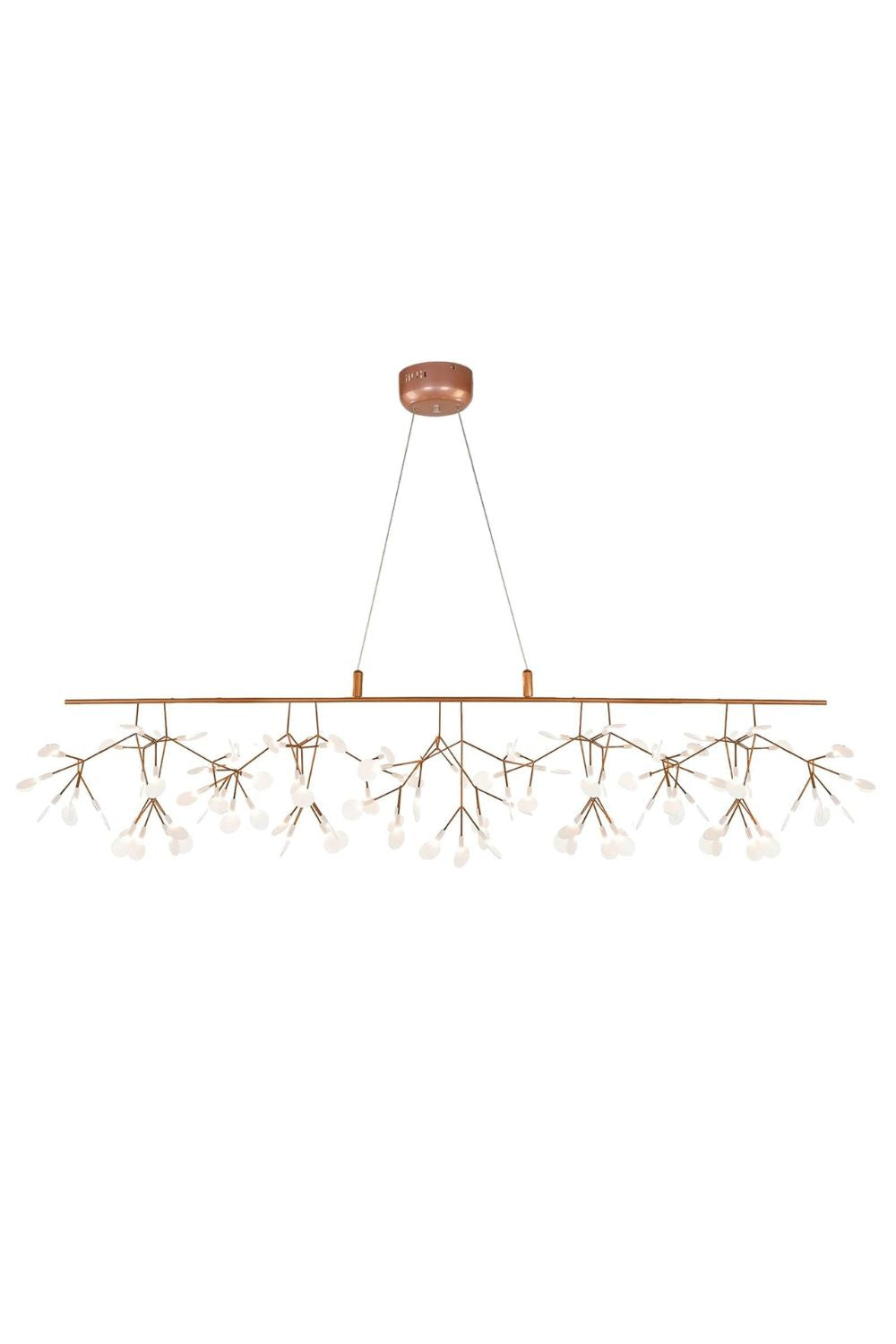Linear Branch Firefly Chandelier - view 12 | morylighting